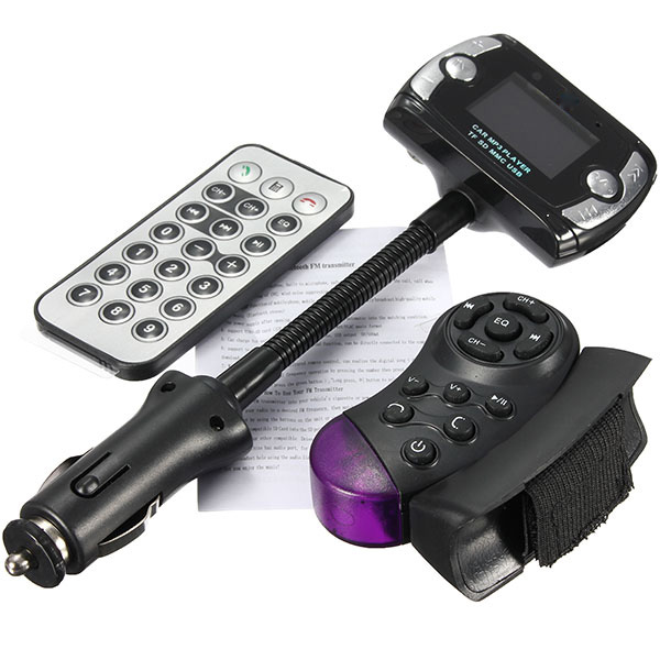 

Car Kit Wireless FM Transmitter MP3 Player USB SD LCD Remote Handsfree